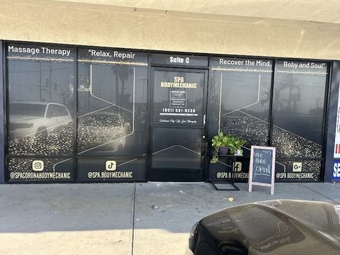 Spa BodyMechanic, store in Corona, CA